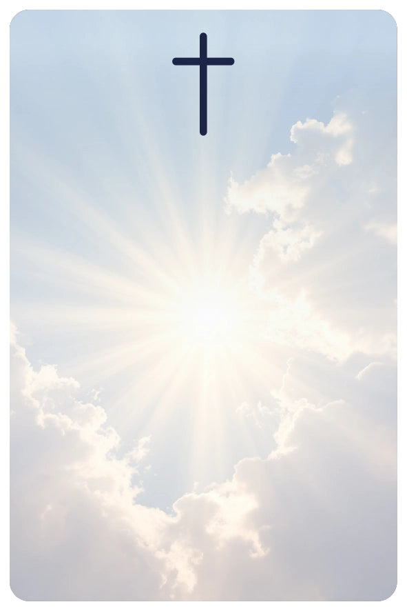 Cristo luce del mondo 10x15 cm