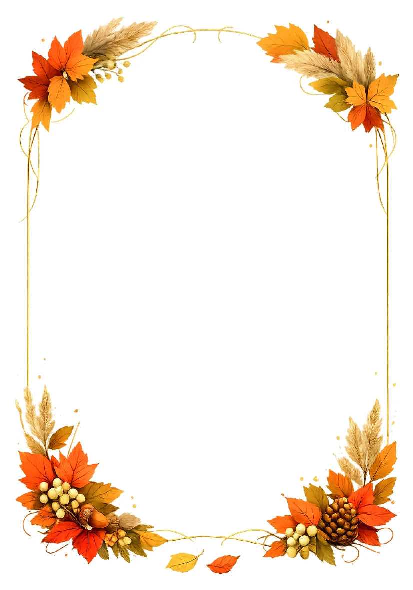 Foglie d'autunno 7x10 cm