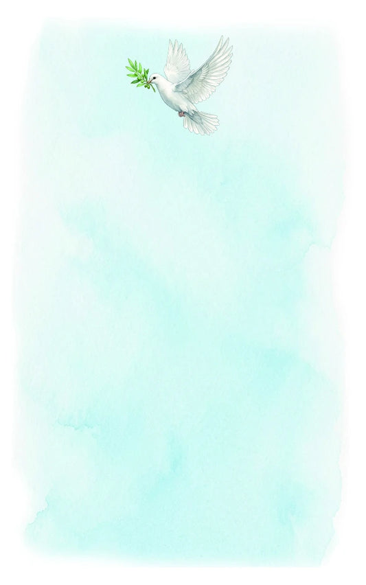 Colomba in volo 5x8 cm