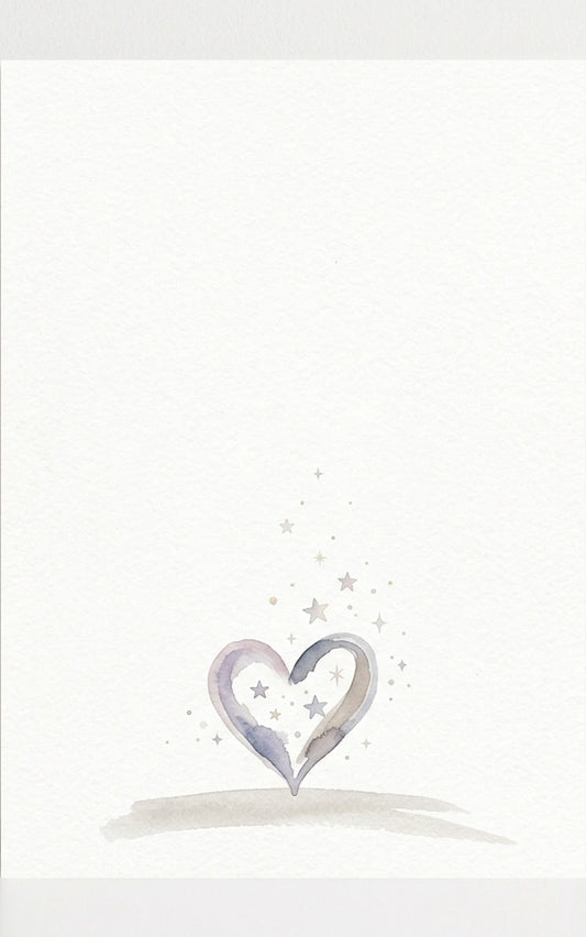 Cuore eterno 5x8 cm